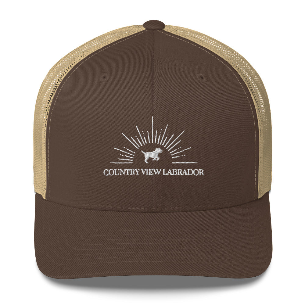 Country View Labrador - Mesh Back Cap