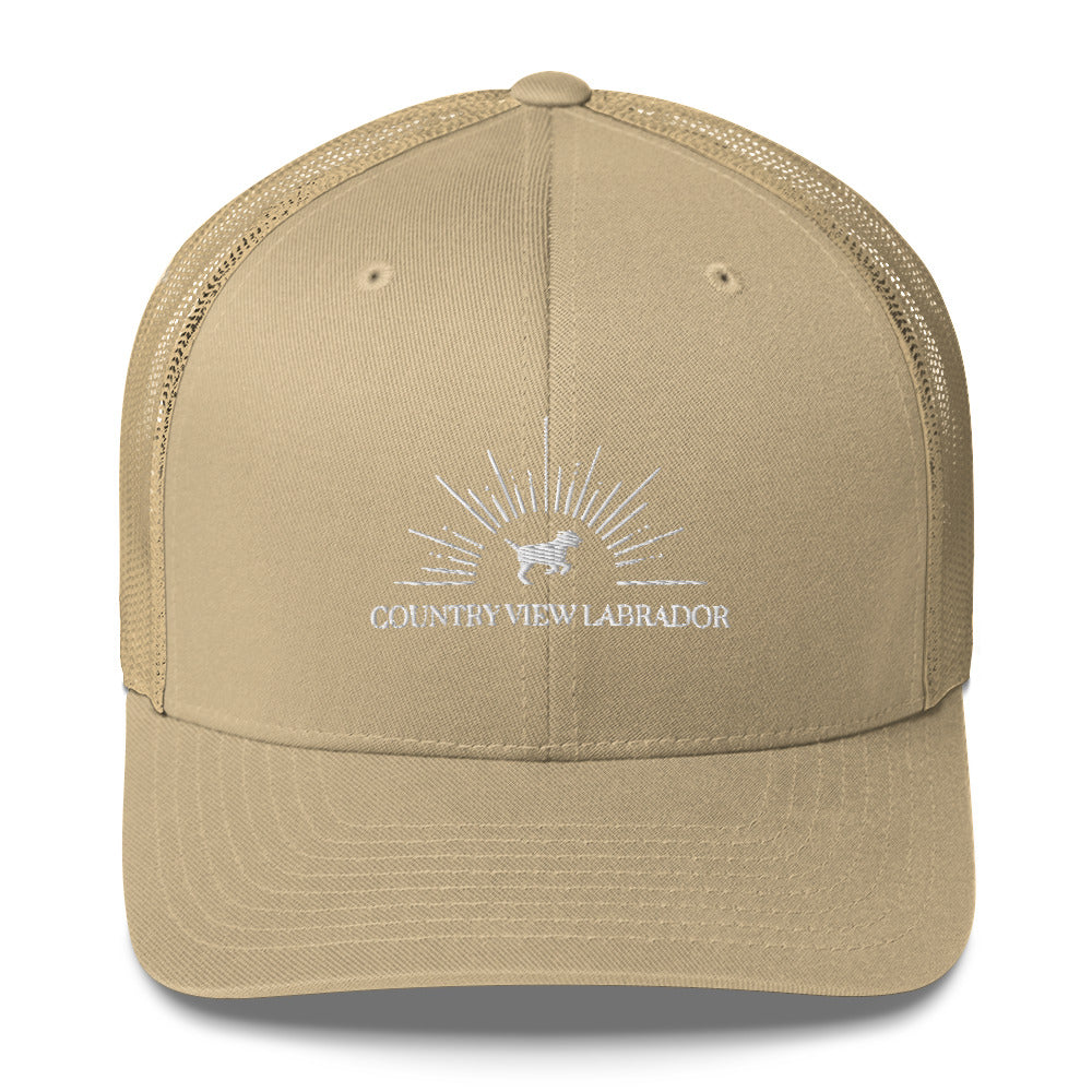 Country View Labrador - Mesh Back Cap