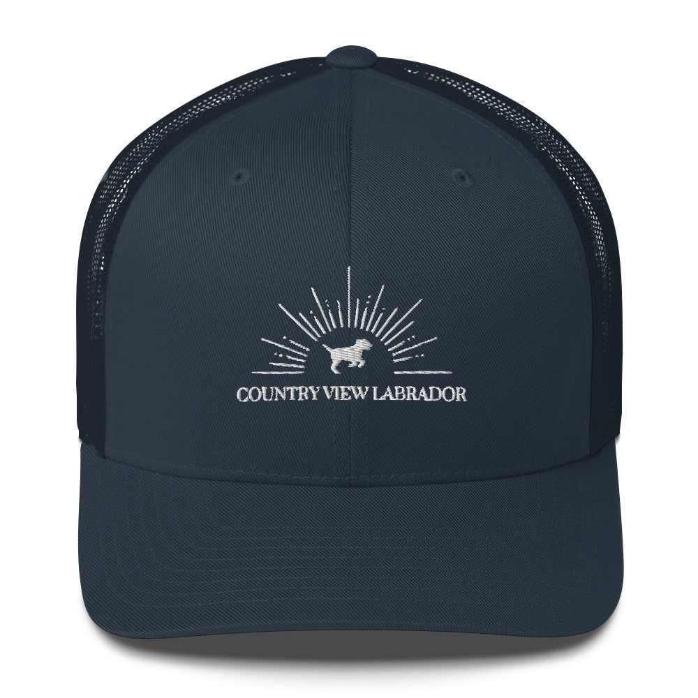 Country View Labrador - Mesh Back Cap