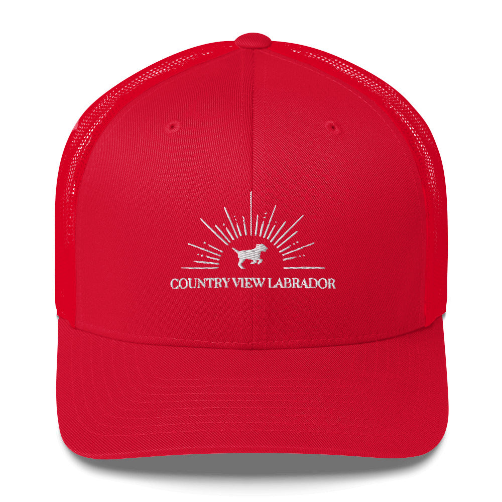 Country View Labrador - Mesh Back Cap