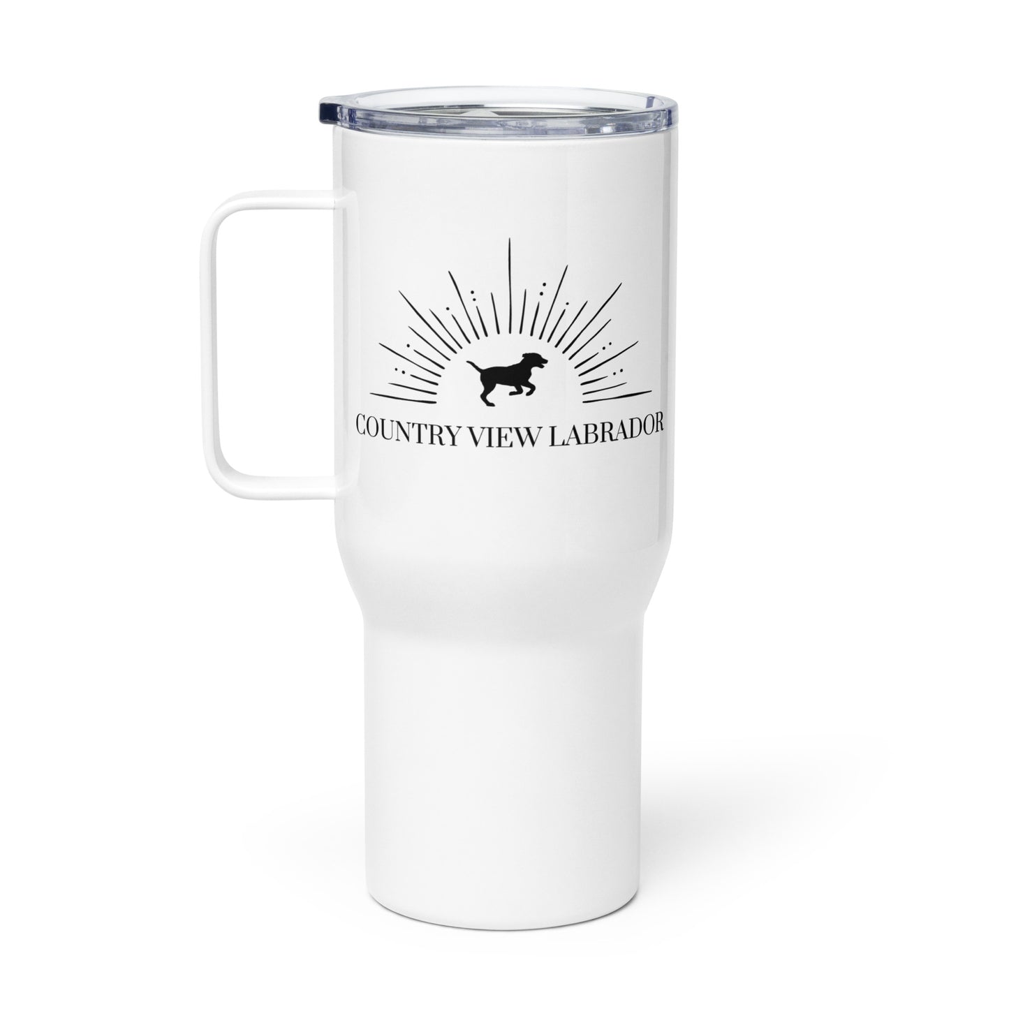 Country View Labrador - Travel Mug