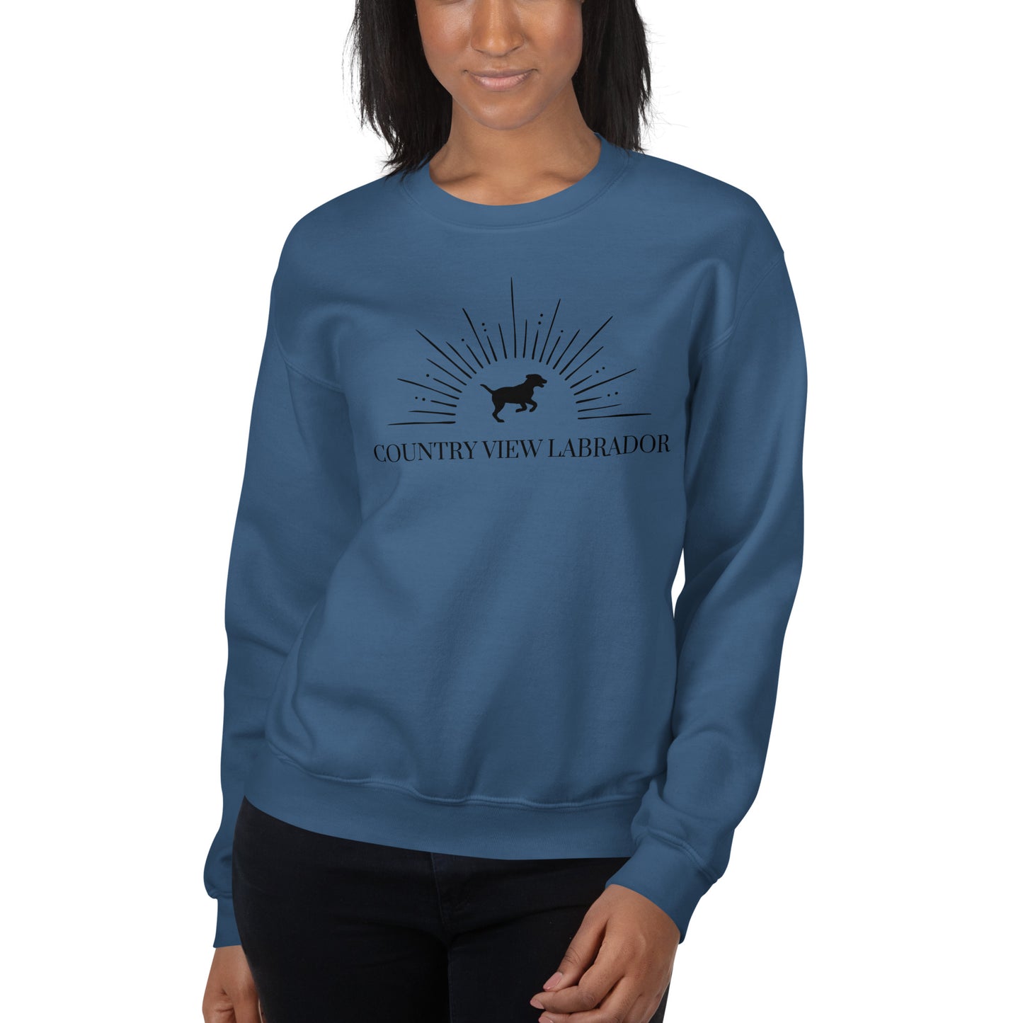 Country View Labrador - Woman's Sweatshirt