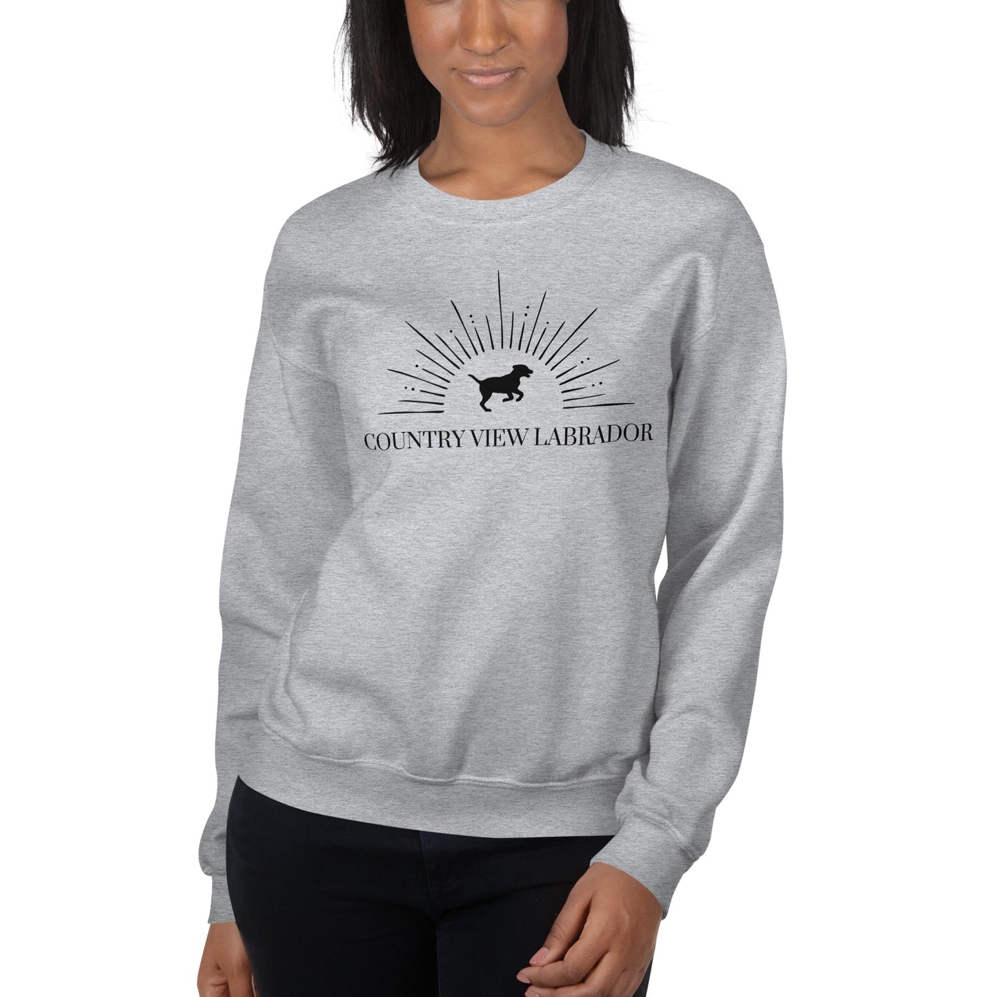 Country View Labrador - Woman's Sweatshirt