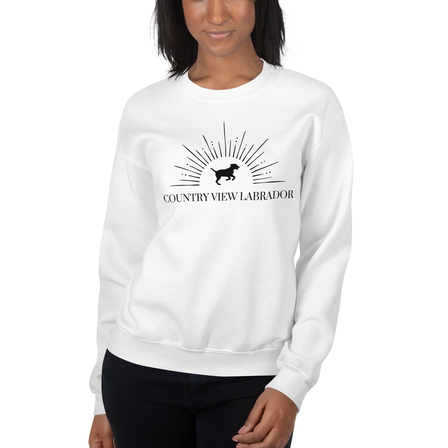 Country View Labrador - Woman's Sweatshirt