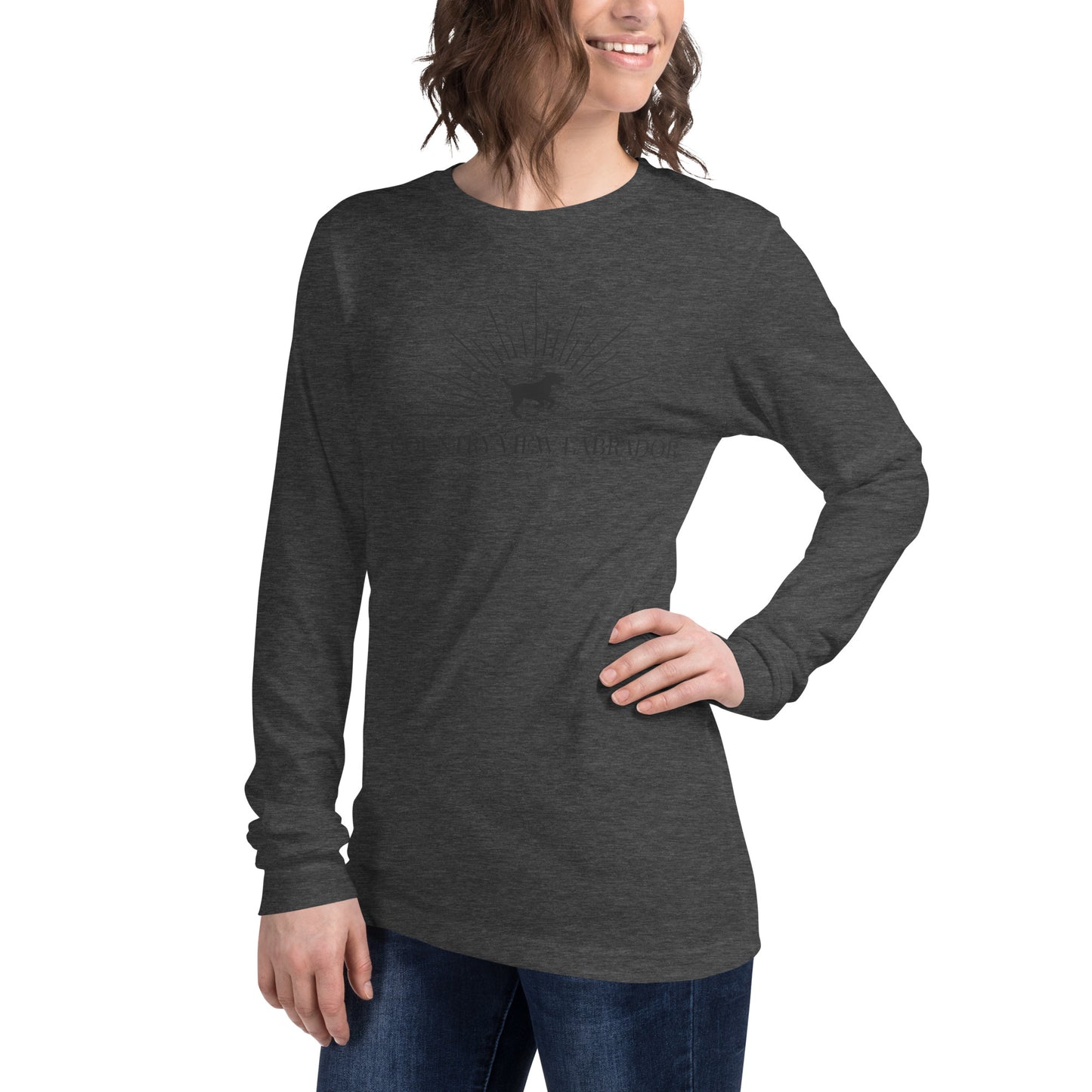 Country View Labrador - Woman's Long Sleeve