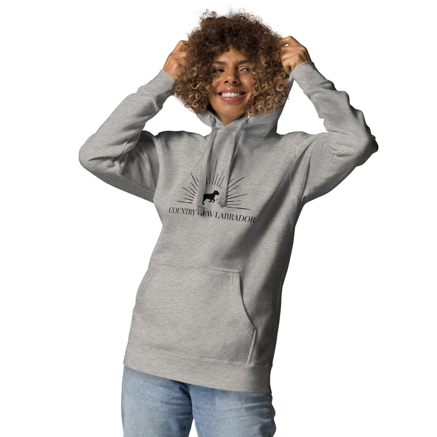 Country View Labrador - Woman's Hoodie