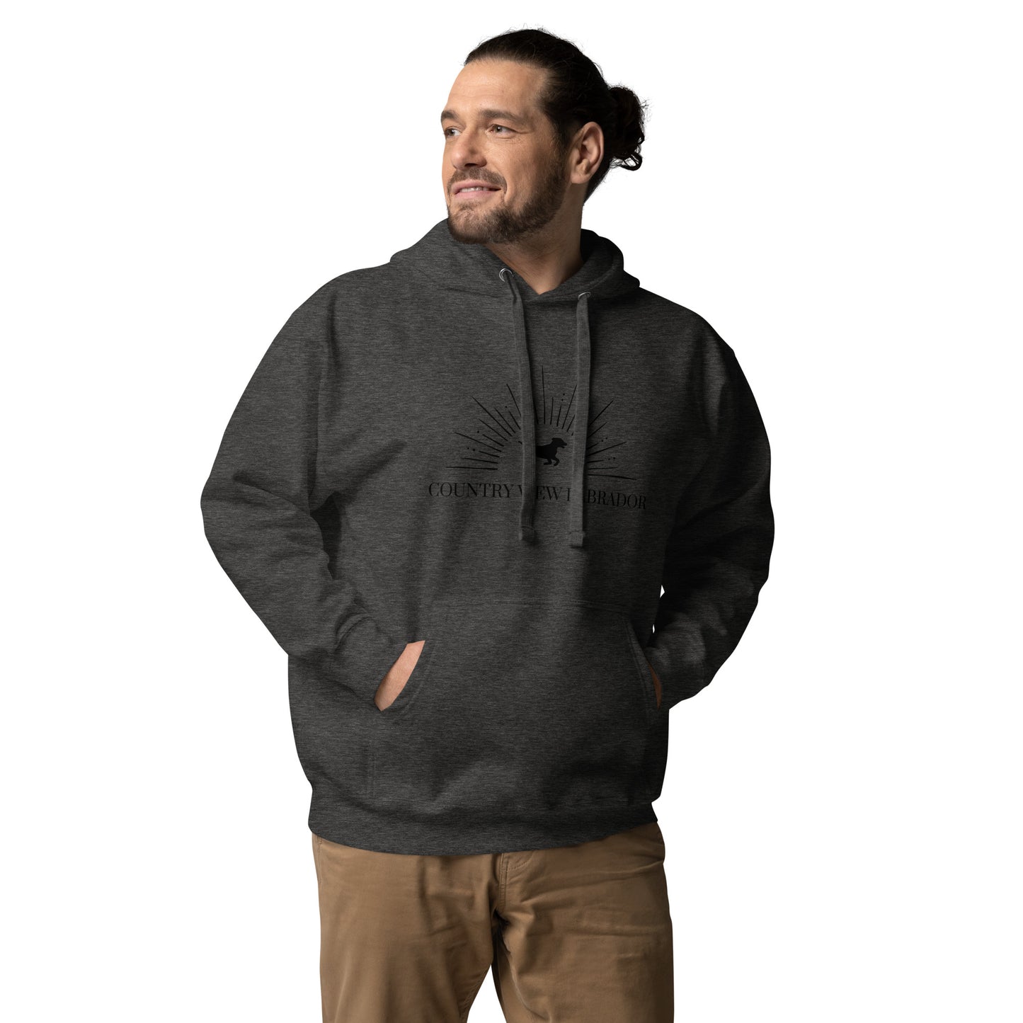 Country View Labrador - Men's Hoodie